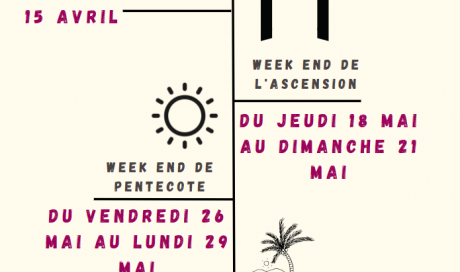 Les prochains week-ends à ne pas rater au Camping les Jardins d'Agathe! Cap d'Agde