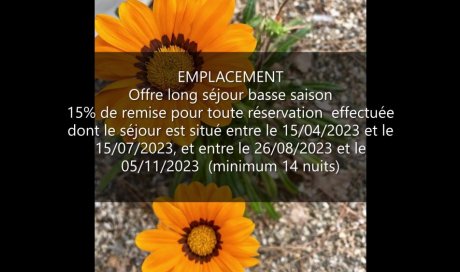 EARLY BOOKING EMPLACEMENT au Camping les Jardins d'Agathe Cap d'Agde