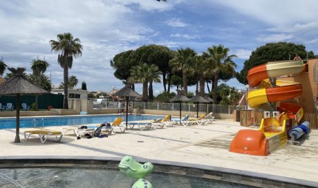 Camping avec piscine et toboggan - Agde - Camping Les Jardins d'Agathe