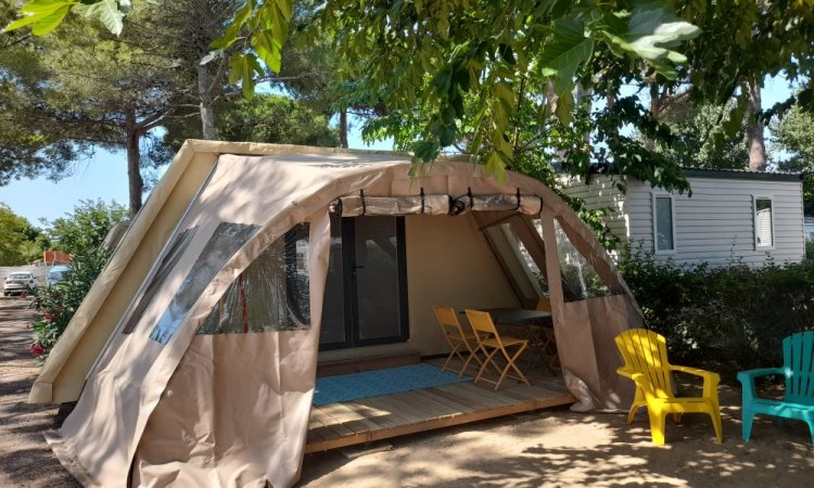 Tente Coco Sweet 20m² non climatisée au Cap d'Agde